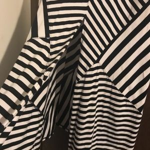 Black and White Long Skirt